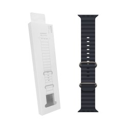 Smartwatch Ocean Silicon Alpine Loop Band 42/44/45/49mm Black Smartwatch Ocean Silicon Alpine Loop Band 42/44/45/49mm Black